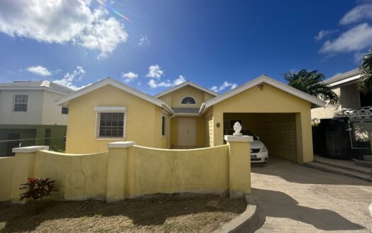 3 Bedroom 2 Bathroom House – Lot #7 Coverley Crescent, Christ Church, Barbados